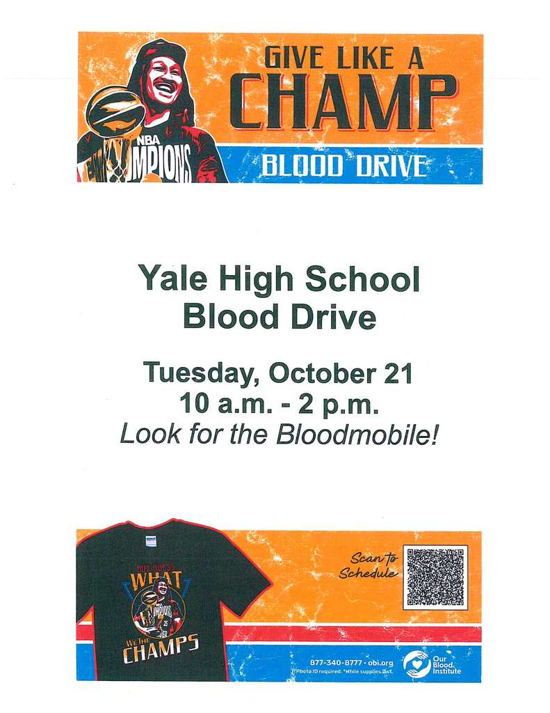 YHS BLOOD DRIVE OCT 21 2025
