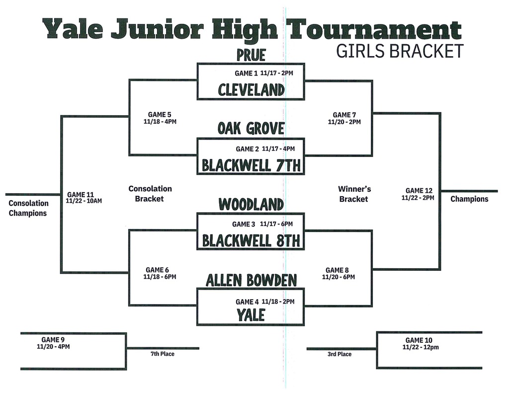 JH GIRLS BRACKET