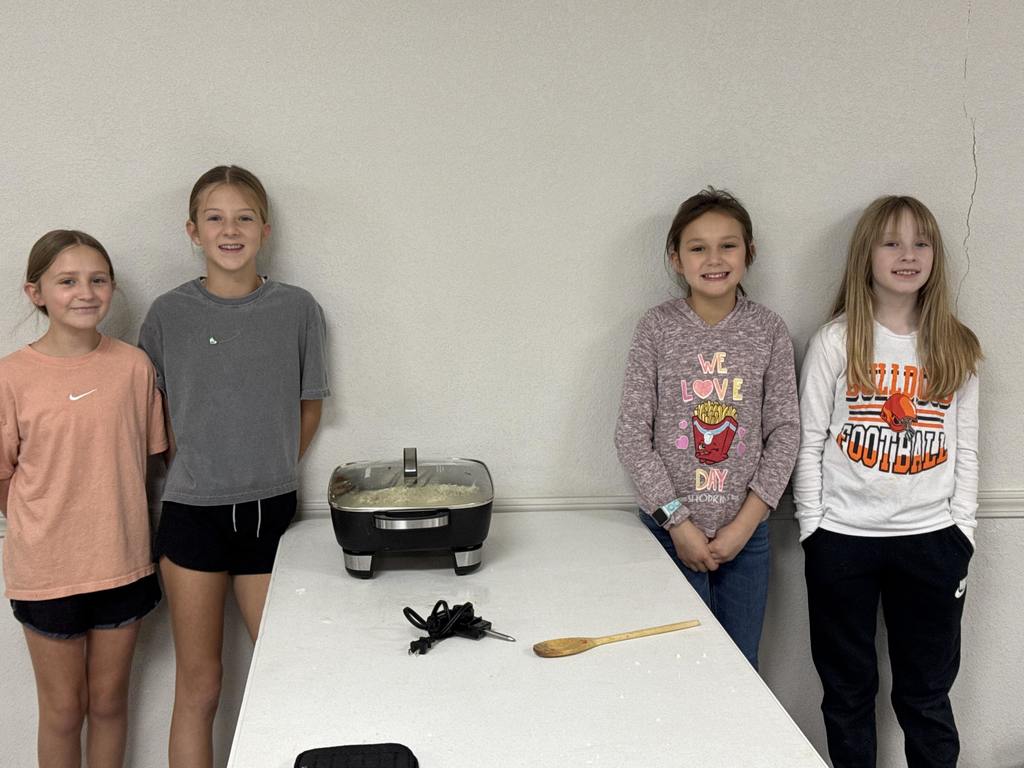 cooking class for fifth graders