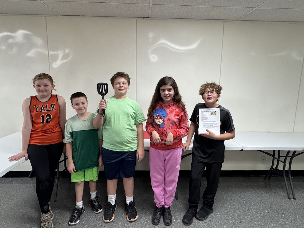 cooking class for fifth graders