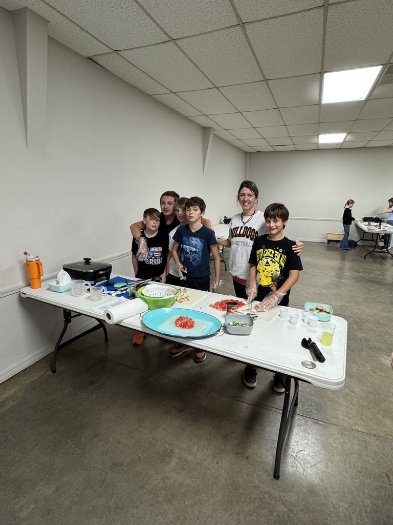 cooking class for fifth graders