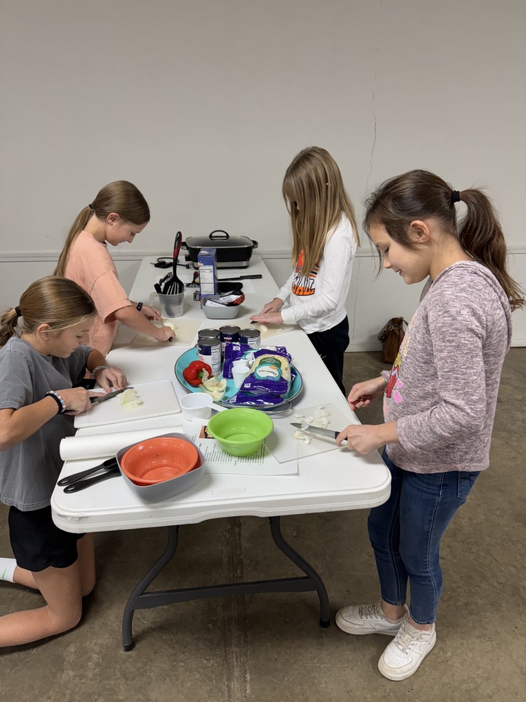 cooking class for fifth graders