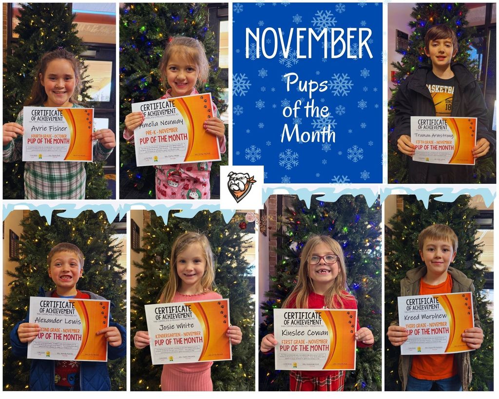 Pup Social Media Photo Collage November