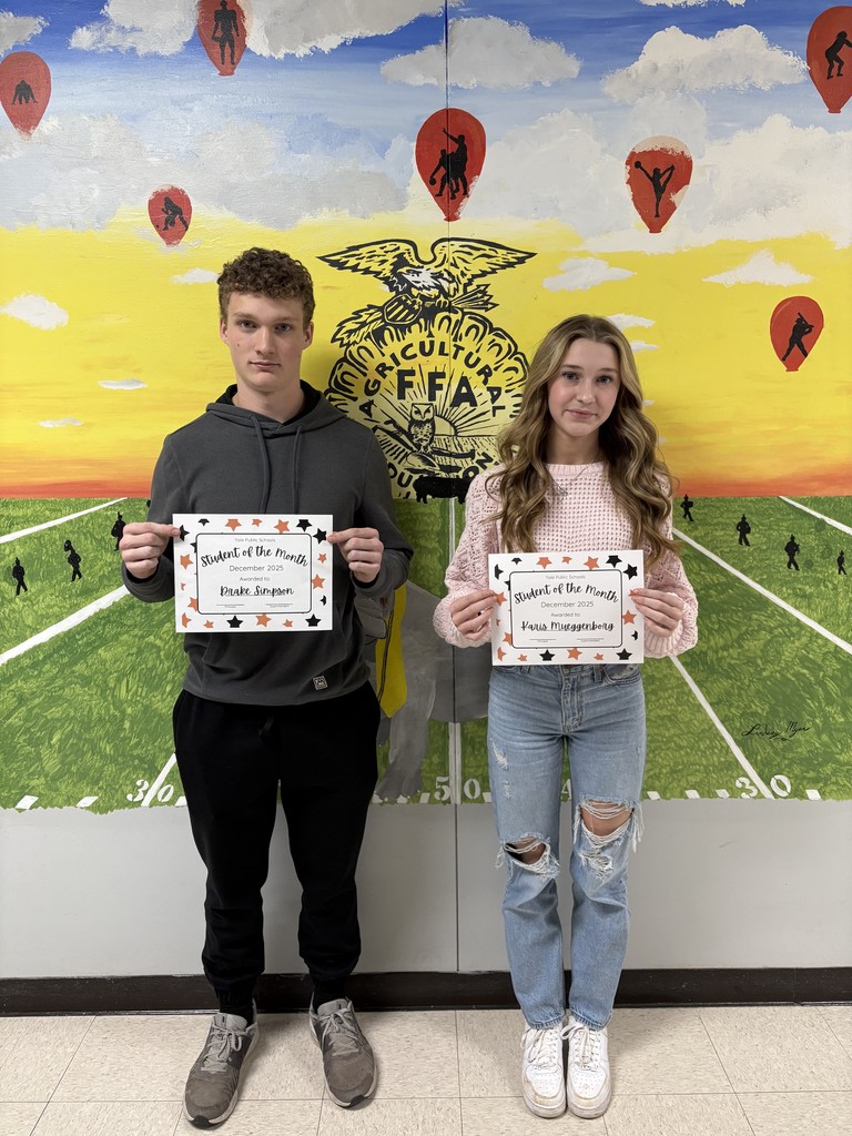 Students of the month