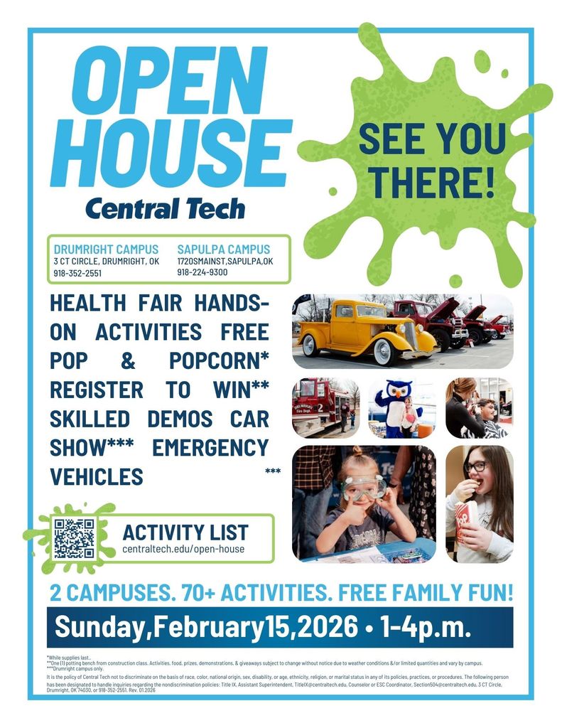 Central Tech flyer