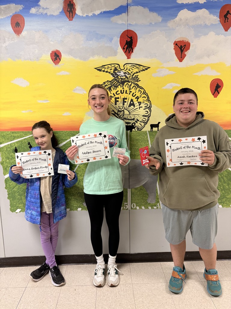 Students of the month