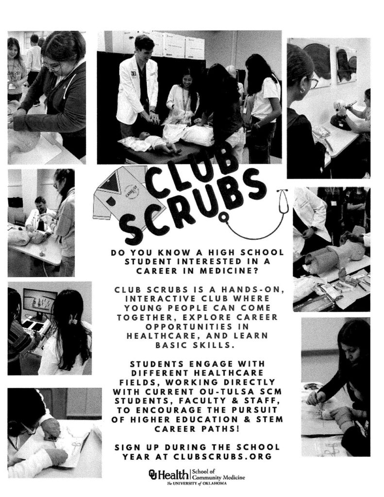 Club Scrubs Flyer
