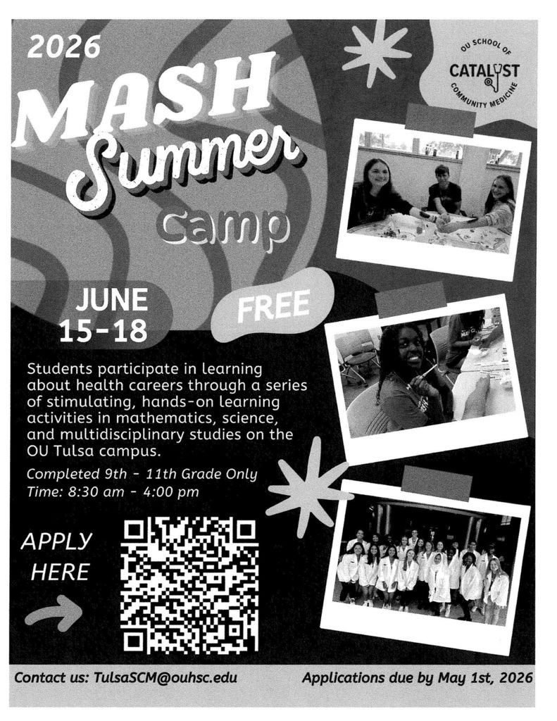 MASH Summer Camp Flyer