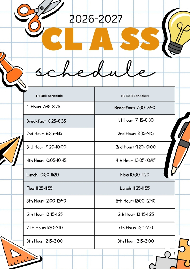 Bell Schedule
