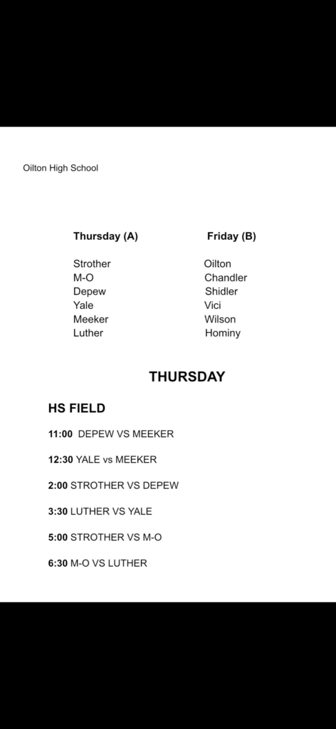 Oilton Tournament 