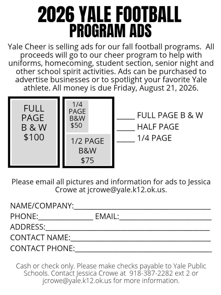 Program ads flyer 