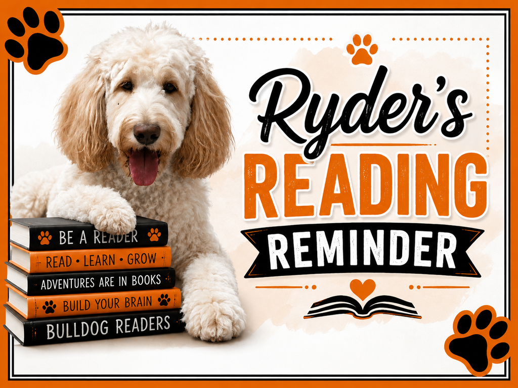 Ryder's Reading Reminder