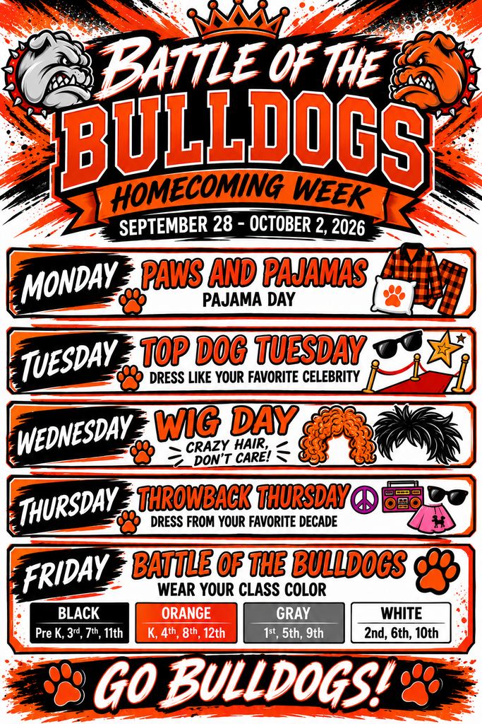 Homecoming dress up days