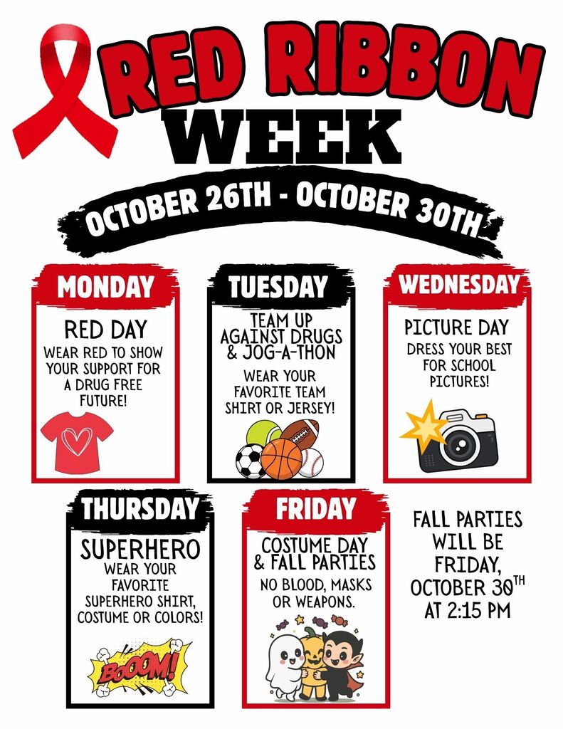 Red Ribbon Week Flyer