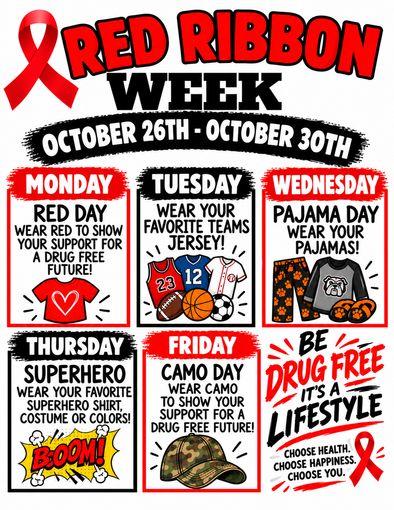 Red Ribbon Week flyer