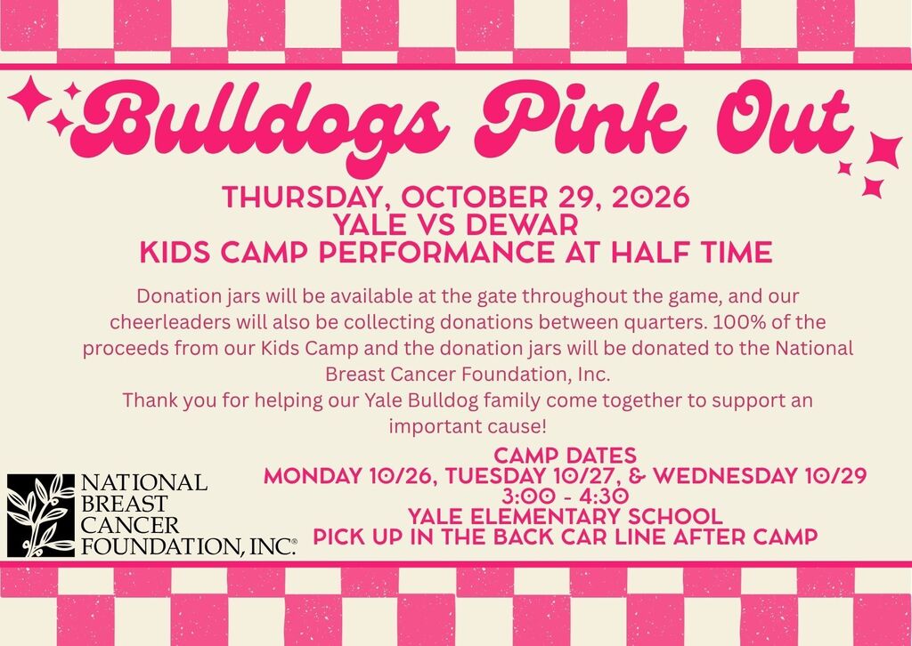 Pink Out flyer