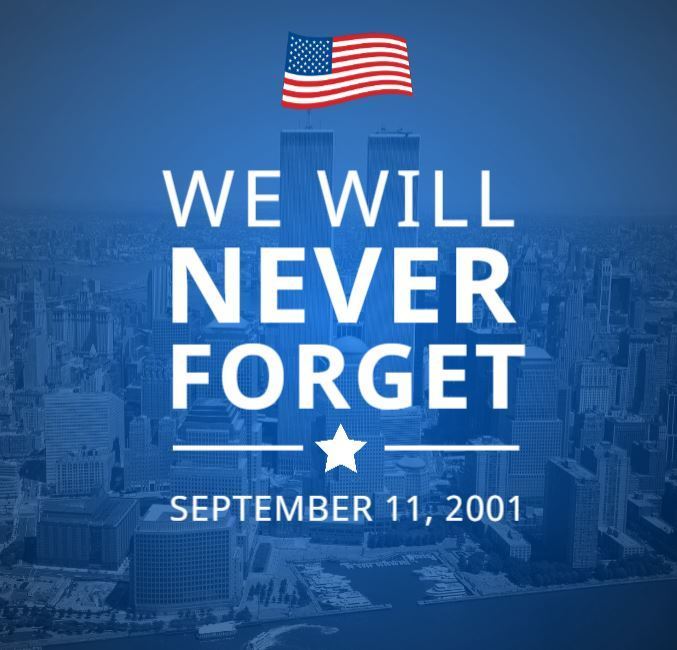 never forget 9/11/01