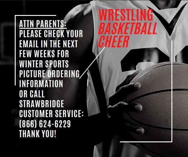 Winter sports pictures flyer