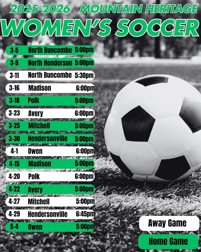 2026 MHHS Women's Soccer 