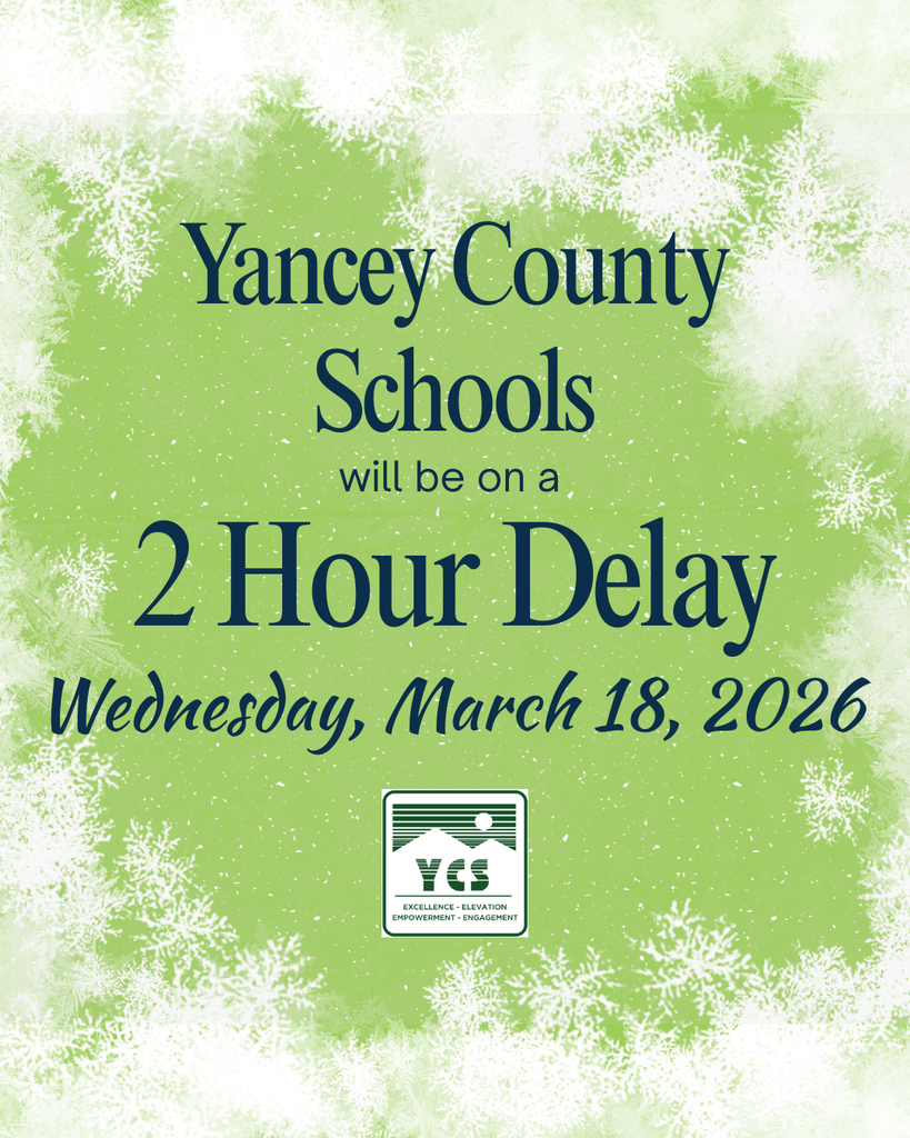 ycs 2 hour delay on Wednesday, March 18, 2026