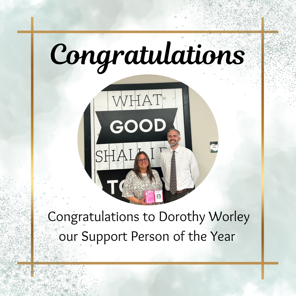 MHHS Support Person Of The Year