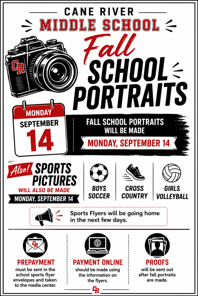 Fall portrait flyer