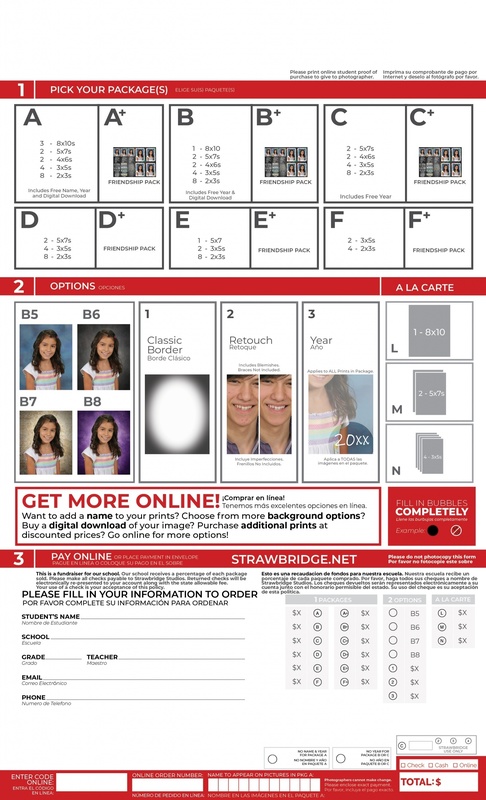 strawbridge order form