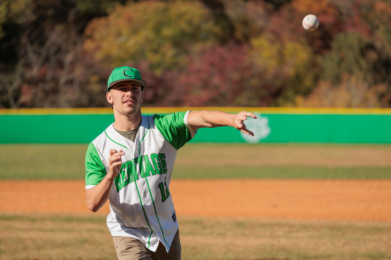 boy throwing a baseball