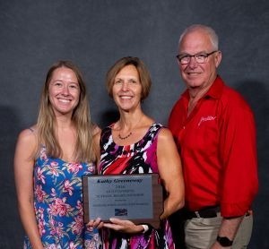 Kathy Greeneway with her family