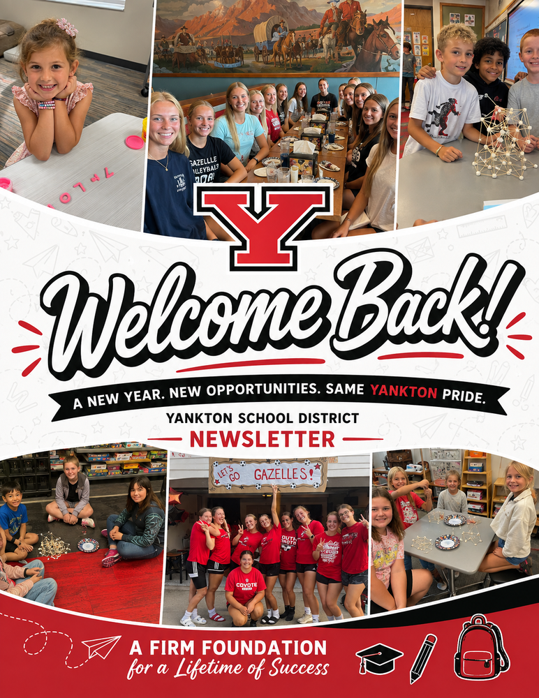 Welcome Back Newsletter