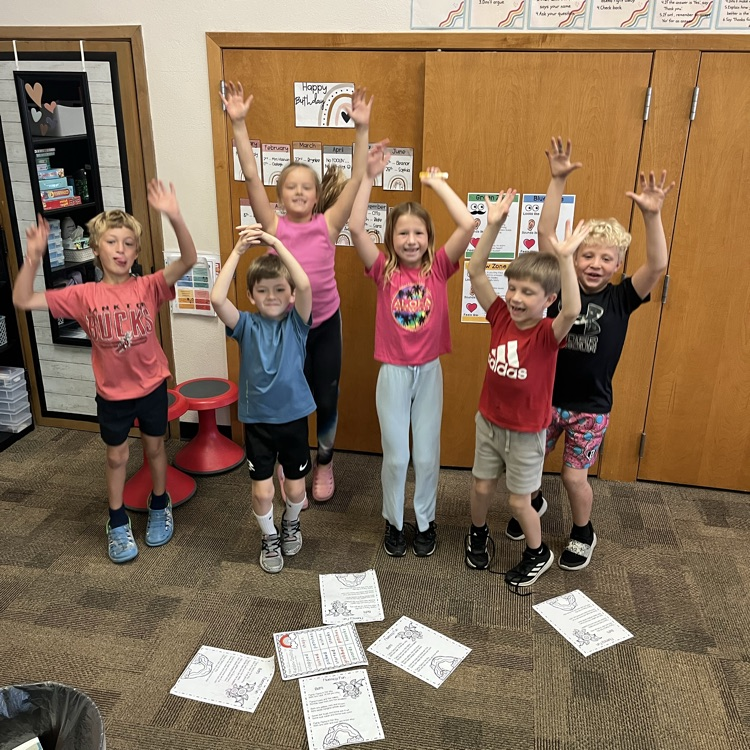 Mrs. Vlasman's Beadle 2nd graders are practicing their reading fluency with bat poetry.