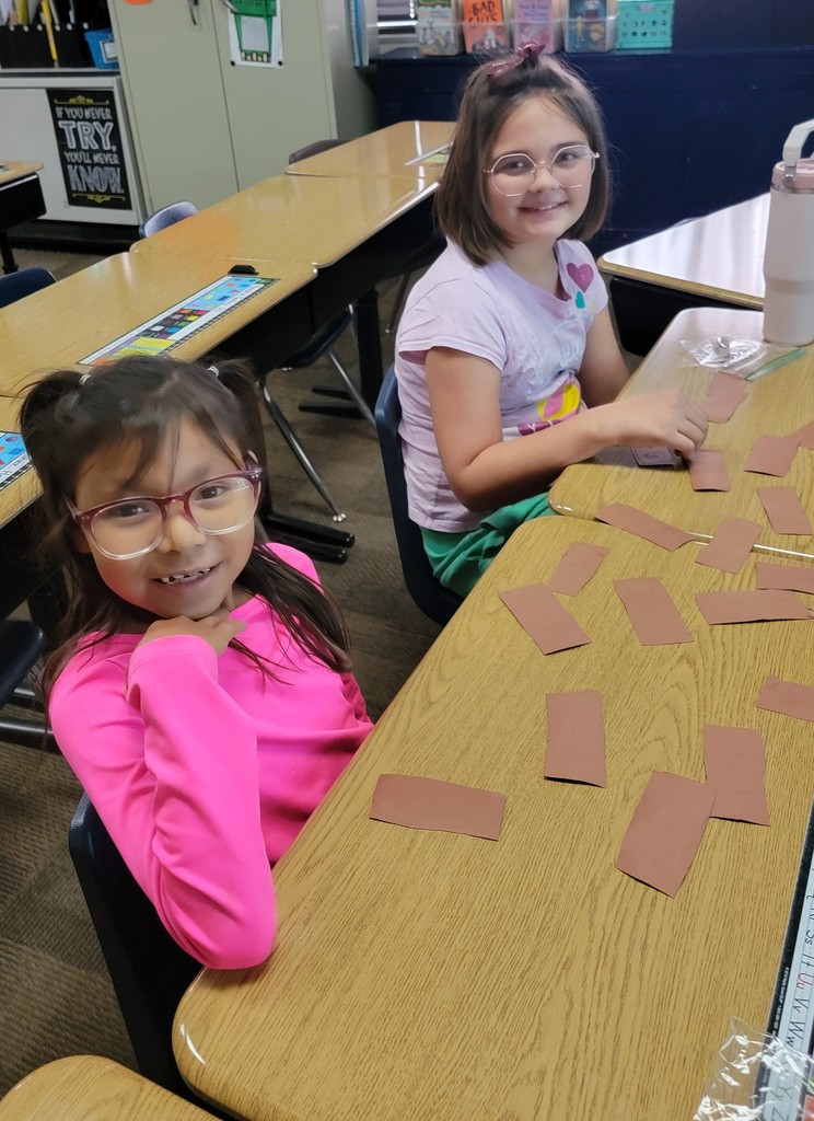 students playing math