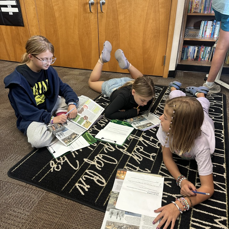 Mrs. Sayler's 5th graders at Beadle have been learning about the Colombian Exchange this week!