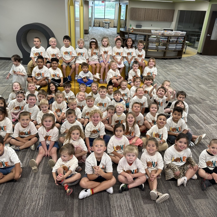 Preschoolers at Trailhead Learning Center would like to thank our donor for the new shirts! We are so grateful!