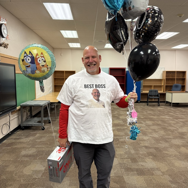 Beadle wishes Mr. Mitzel a great boss's day!