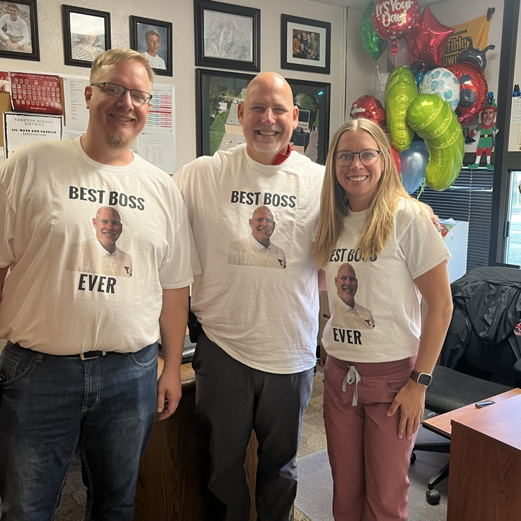 Beadle wishes Mr. Mitzel a great boss's day!