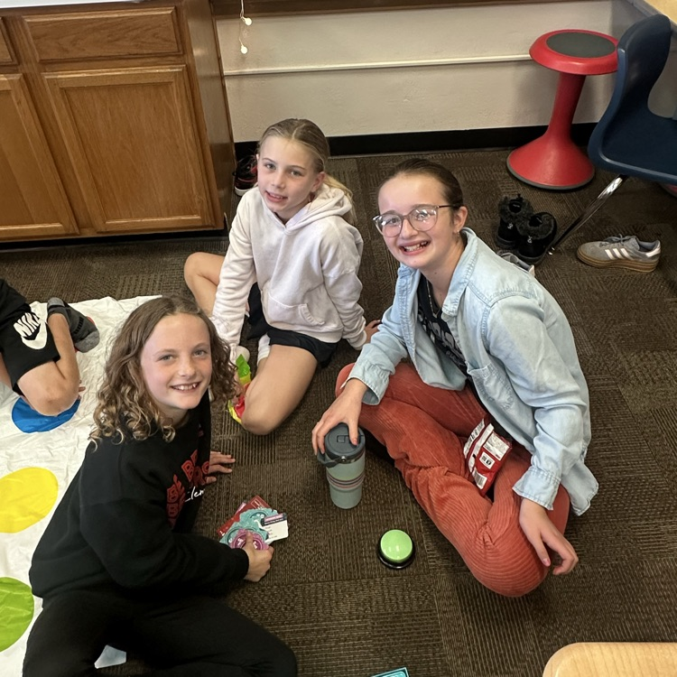 Mrs. Sayler's 5th graders at Beadle earned a game day for good behavior!