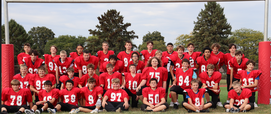8th Grade Football Team Photo