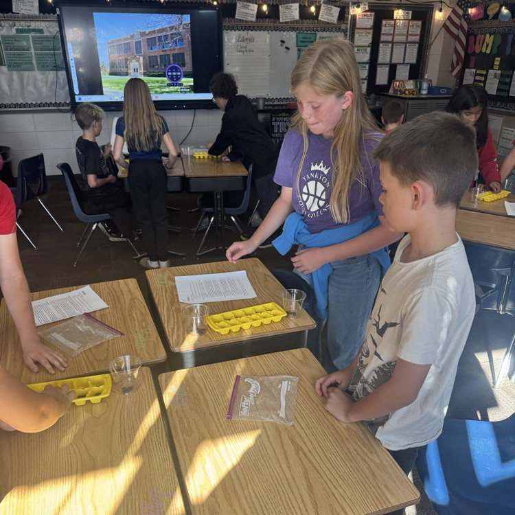 Mrs. Lukkes's 4th graders at Beadle finished their social studies lesson on ancient Ghana by playing a Ghana version of mancala.