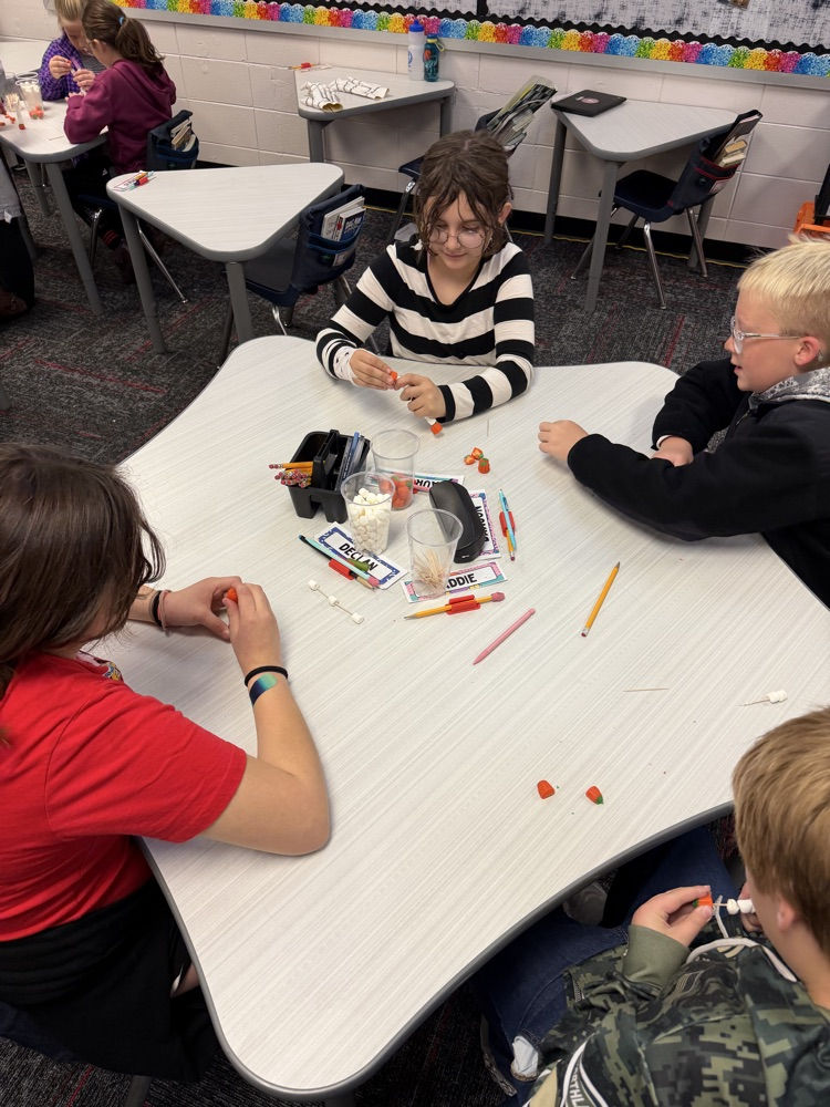fourth grade pumpkin tower