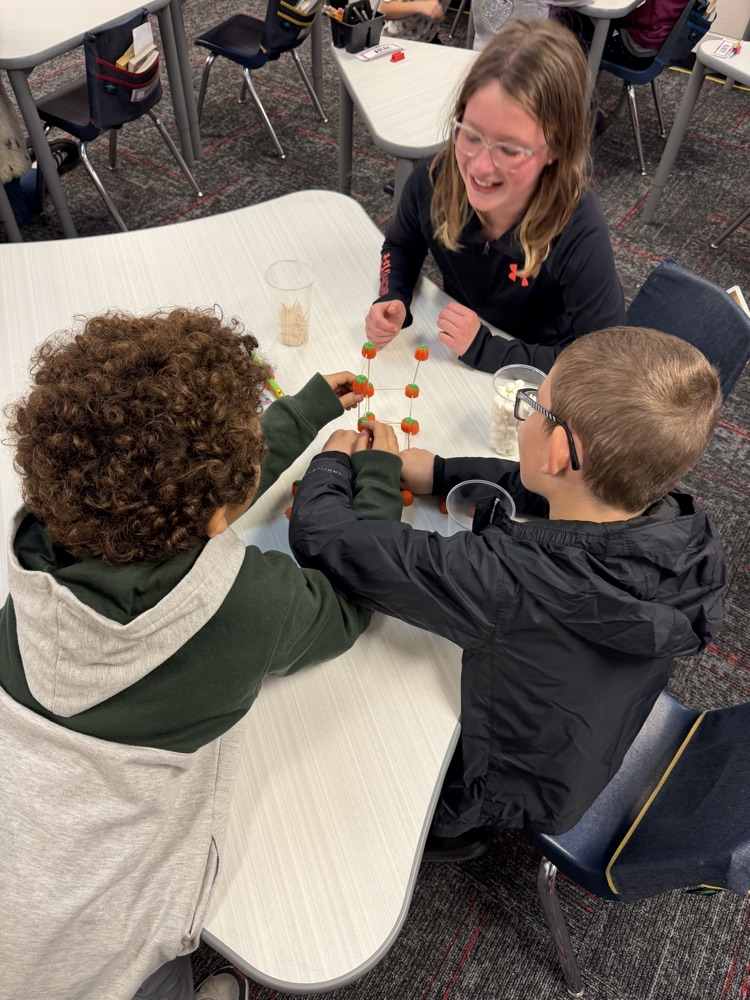 fourth grade pumpkin tower