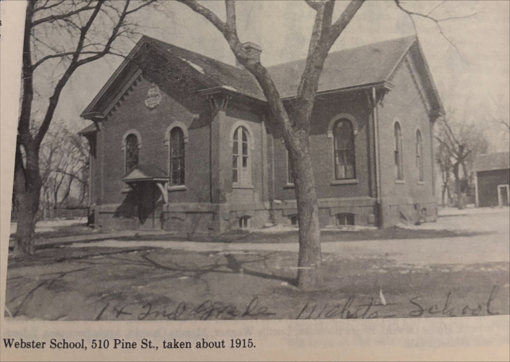 Webster school in 1915