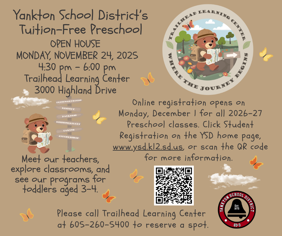 Preschool open house (Facebook Post)