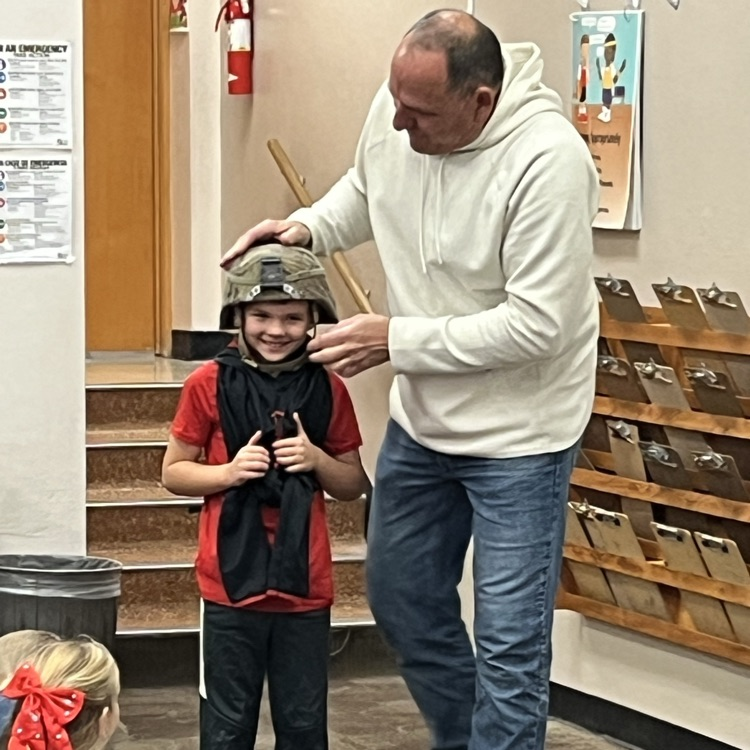 Beadle 2nd Graders say- Thank you to Mr. Schild for a great Veteran's Day presentation... and for your service!