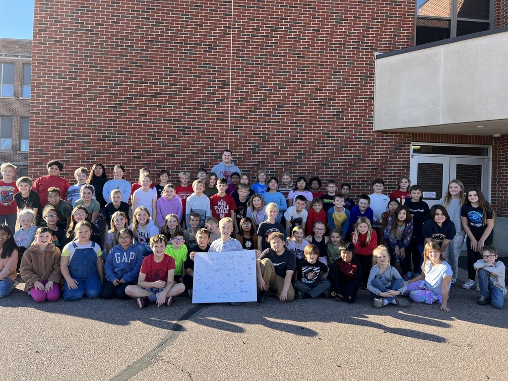 Drace and the fourth graders 