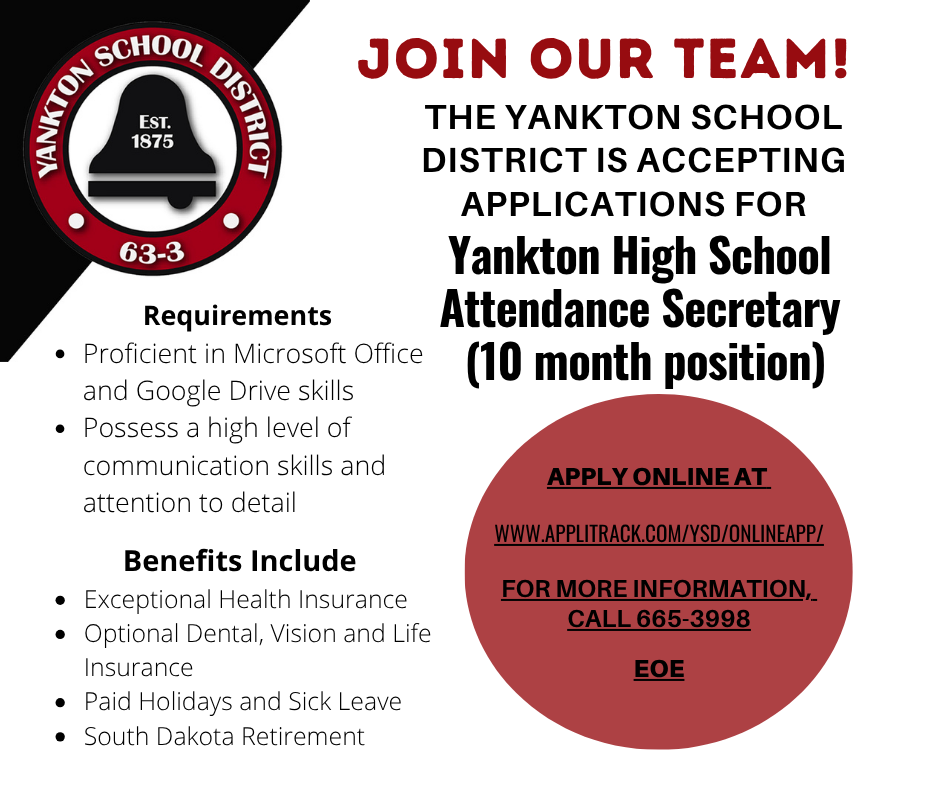 HS Attendance Secretary (Facebook Post)