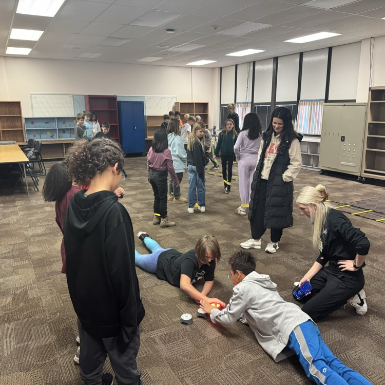 Beadle fourth graders in Mrs. Lukkes's classroom enjoyed their Educator for a Day event!   Thank you Erica Garvey for sharing about physical therapy!  Beadle fourth graders enjoyed their Educator for a Day event!   