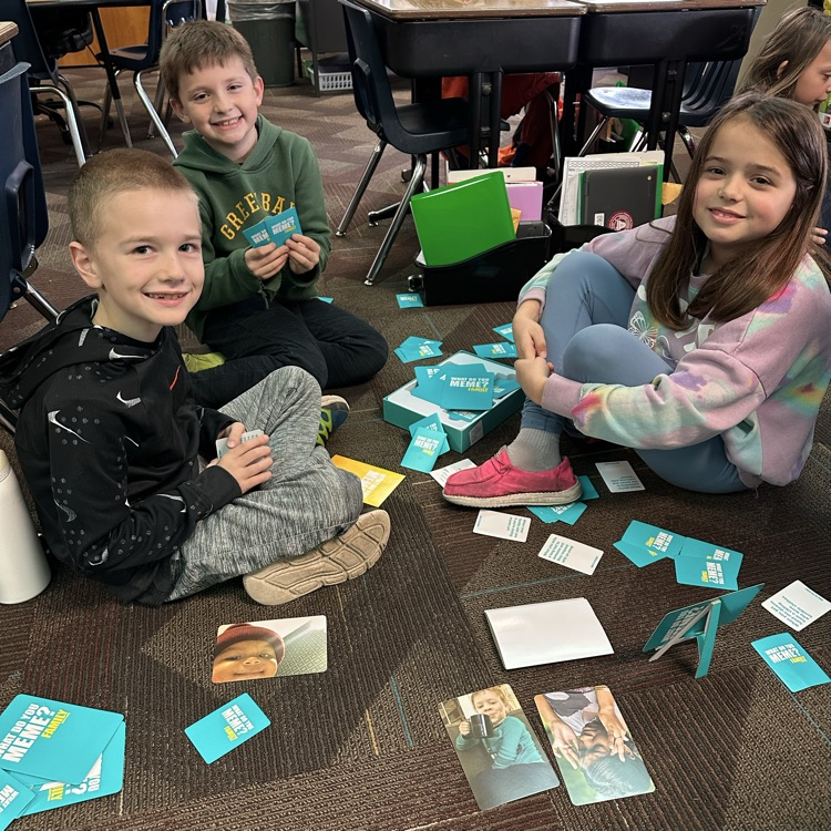 kids playing board and card games 
