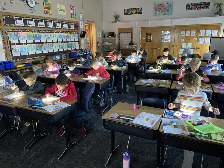 “Camp Thankful” was a success! Second graders at Beadle reviewed and practiced their skills, all while being thankful!