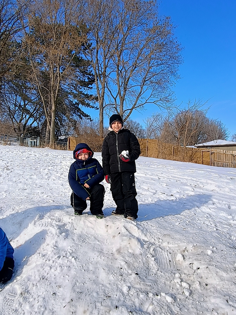 snow pile slide
